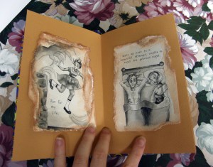 Underneath, art book, watercolor and ink