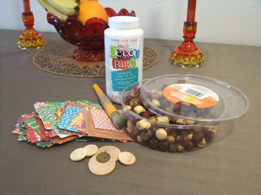 An overview of materials needed