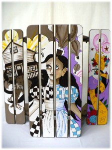 2012 Wizard of Oz children's picnic table