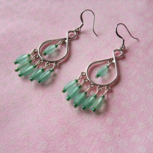 All kinds of earrings from chandelier to stud on etsy