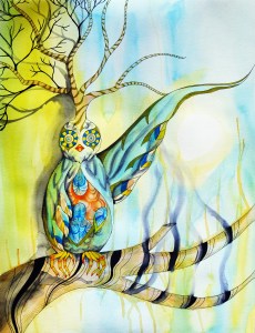 Look familiar? So glad to share my enthusiasm for quirky, surrealist owls!